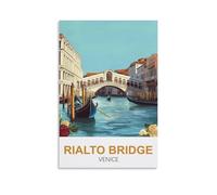 Puzzle de 2000 pièces pour Adultes, Pont du Rialto à Venise. Puzzle de 2000 pièces pour Adultes, Adolescents et Enfants. Jeu, Cadeau, Jouet, décoration intérieure. 100 x 70 cm.