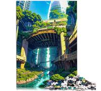 Puzzle de 2000 pièces pour Adultes Puzzle éducatif d'apprentissage de Style Japonais 27,56 Pouces x 39,37 Pouces Jeu de défi Unique pour Les Adolescents de 14 Ans et Plus