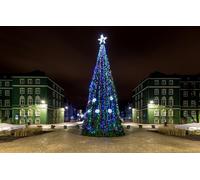 Puzzle de 2000 pièces pour Adultes | Puzzle | Puzzles 2000 pièces pour Adultes | Noël Pologne Ville de Szczecin 100x70cm