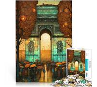 Puzzle de 2000 pièces pour Adultes “ Résumé de l'arc de Triomphe” Fait de Papier,pour Les 14 Ans et Plus Course de Vitesse à la Main Une œuvre d'art。Taille:70x100cm/27.5x39.3pouce