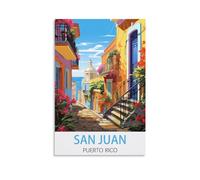 Puzzle de 2000 pièces pour Adultes, San Juan, Porto Rico. Puzzle Classique de 2000 pièces, Jeu éducatif, Magnifique Puzzle décoratif, 100 x 70 cm.