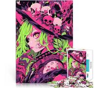 Puzzle de 2000 pièces pour Adultes sorcière Difficile à réaliser mais Amusant et Humoristique Œuvre d'art 70x100cm