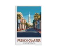 Puzzle de 2000 pièces, Quartier français de Caroline du Sud, Puzzle de 2000 pièces pour Adolescents et Enfants, Jeu de réflexion, Puzzle de 100 x 70 cm