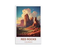 Puzzle de 2000 pièces, Roches Rouges du Colorado, Puzzle Classique de 2000 pièces, Jeu éducatif, pour Adultes et Enfants, 100 x 70 cm