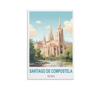 Puzzle de 2000 pièces, Saint-Jacques-de-Compostelle, Espagne, décoration intérieure, Cadeau d'anniversaire, Jouet pour Hommes, Femmes et Seniors, 100 x 70 cm