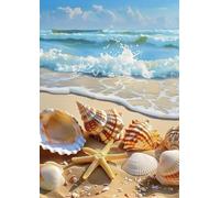 Puzzle de 2000 pièces sur Le thème des paysages et des plages insolites. Jeu éducatif pour Adultes. Dimensions : 70 x 100 cm.