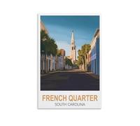 Puzzle de 2000 pièces, thème Quartier français de Caroline du Sud, décoration intérieure, Cadeau d'anniversaire, Jouet pour Hommes, Femmes et Seniors, 100 x 70 cm