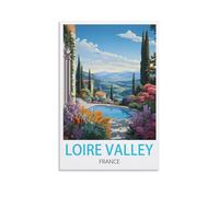 Puzzle de 2000 pièces, Vallée de la Loire, France. Puzzle en Papier de 2000 pièces, pour Adultes et Enfants. Jeu éducatif et détendu en Famille. 100 x 70 cm.