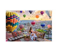 Puzzle de 300 pièces décoration d'intérieur Cadeaux d'anniversaire pour Hommes Femmes et Personnes âgées pièces Solides et Brillantes Jeu Familial Stimulant