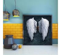 Puzzle de 300 Pièces pour Adultes, Ailes d’Ange Blanc Puzzle pour Adultes 300 pièces, Puzzles de Qualité Supérieure Coloré, Le Cadeau Parfait pour La Famille Et Les Amis
