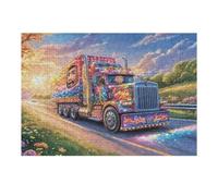 Puzzle De 300 Pièces pour Adultes Dauphin dans Les Vagues 300 PCS 40x28cm Activité Vacances D'Été Idéal pour Voyage Vacances Loisir À La Maison Hobby Relaxant Cadeau