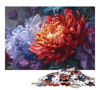 Puzzle de 300 pièces représentant Un Chef-d'œuvre Floral éclatant, pour Adultes et Adolescents, Jeux éducatifs à Faire soi-même, Cadeaux de Noël, 300 pièces (40 x 28 cm)