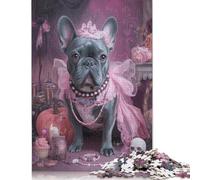 Puzzle de 300 pièces Royal Canine Fashionista Puzzle carré créatif en Bois pour Adultes Cadeaux de Noël 300 pièces (40x28cm)