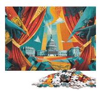 Puzzle de 300 pièces sur Le thème du Pouvoir et de l'influence pour Adultes, Cadeau d'halloween, Puzzle en Bois pour Adolescents, décoration et Cadeaux Uniques pour la Maison, 300 pièces (40 x 28 cm)