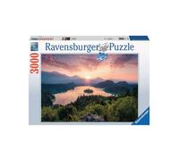 Puzzle de 3000 pièces du Lac de Bled en Slovénie pour Adultes
