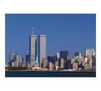 Puzzle de 3000 pièces pour Adultes, Gratte-Ciel de New York, Tours du World Trade Center, Jeu de défi Familial, Souvenir et Cadeau