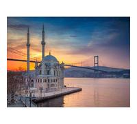 Puzzle de 3000 pièces pour Adultes, mosquée ottomane/Pont du Bosphore, Jeu éducatif de défi pour Adolescents