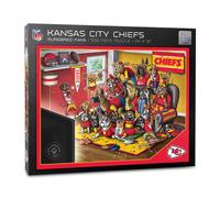 Puzzle de 500 pi?ces pour fans de pure race des Kansas City Chiefs de la NFL YouTheFan - Une ?quipe aux couleurs ? couper le souffle
