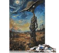 Puzzle de 500 pièces Alien Art XXVIII, Puzzle carré en Bois pour Adultes et Enfants, 500 pièces (52 x 38 cm)