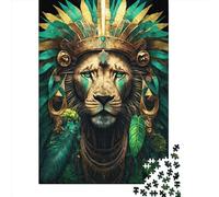 Puzzle de 500 pièces « Bêtes mythiques 3 » pour Adultes et Puzzle en Bois pour Les Amateurs de Puzzles, 500 pièces (52 x 38 cm)