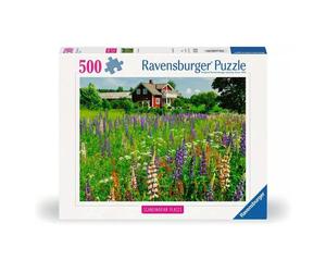 Puzzle de 500 pièces : Ferme en Suède pour des heures de détente