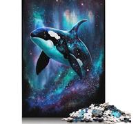 Puzzle de 500 pièces Galaxie Orque - Puzzle en Bois pour Adultes et Famille - Jeu Stimulant - 500 pièces (52 x 38 cm)