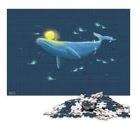 Puzzle de 500 pièces « Je m’Aime » Treebbit, Puzzle carré en Bois pour Adultes et Enfants, 500 pièces (52 x 38 cm)