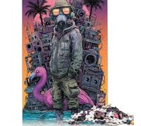 Puzzle de 500 pièces « Paysages sonores apocalyptiques et Ambiance Tropicale » pour Adultes, Puzzle créatif et Stimulant, Jeu pour Adolescents et familles (52 x 38 cm).