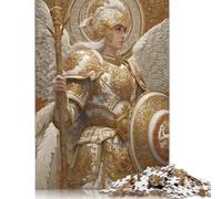 Puzzle de 500 pièces pour Adultes, Ensemble d'armure du Gardien Divin de 500 pièces, Puzzles pour Adolescents, Puzzles en Bois, Jeu intellectuel, 500 pièces (52 x 38 cm)