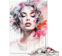 Puzzle de 500 pièces pour Adultes - Garfield Cosmique Portant des Lunettes - Puzzle en Carton - Jeu éducatif pour Adultes - 500 pièces (52 x 38 cm)