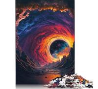 Puzzle de 500 pièces pour Adultes Licornes dans la Galaxie Puzzle carré, pour Adultes et Puzzles en Bois Jeu éducatif Jouet défi 500 pièces (52x38cm)