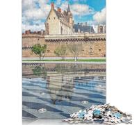Puzzle de 500 pièces pour Adultes - Monument de Nantes - Affiche - Puzzle en Bois - Puzzle éducatif pour Adultes - Cadeau pour la Famille et Les Amis - 500 pièces (52 x 38 cm)