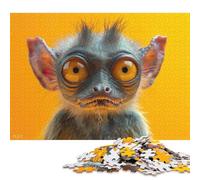 Puzzle de 500 pièces pour Adultes, Puzzle en Bois représentant Une Adorable créature à Fourrure, Jouet de Divertissement Familial, 500 pièces (52 x 38 cm)