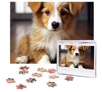 Puzzle de 500 pièces pour adultes - Puzzle stimulant pour nuits de jeu - Puzzle en bois personnalisé pour photos de famille - Taille finie : 38,1 x 51,8 cm