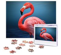 Puzzle de 500 pièces pour adultes - Puzzle stimulant pour nuits de jeu, puzzle en bois personnalisé pour image de famille, taille finie 38,1 x 51,8 cm