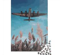 Puzzle de 500 pièces pour Adultes sur Le thème des Champs de Bataille, Puzzle en Bois, pour Les Amis et la Famille, 500 pièces (52 x 38 cm)