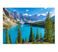 Puzzle de 500 pièces : Printemps au lac Moraine, Canada