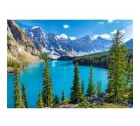 Puzzle 500 pièces - Castorland - Printemps lac Moraine Canada - Paysage nature - Age 10+
