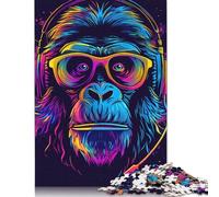 Puzzle de 500 pièces représentant Le Mont Everest, Puzzle en Bois pour Adultes, décoration intérieure, 500 pièces (52 x 38 cm)