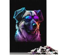 Puzzle de 500 pièces représentant Un Berger d'Anatolie, en Bois, pour Adolescents. Jeu créatif et Familial, Niveau de difficulté Stimulant. Dimensions : 52 x 38 cm.