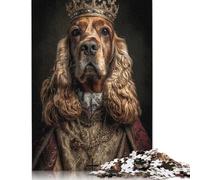 Puzzle de 500 pièces Royal Canine Companion, Puzzle carré créatif pour Adultes et Puzzles en Bois, Jeu Stimulant, 500 pièces (52 x 38 cm)
