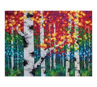 Puzzle de 550 pièces pour adultes Melissa McKinnon lumineux automne art canadien puzzle 45,7 x 61 cm Playview Brands