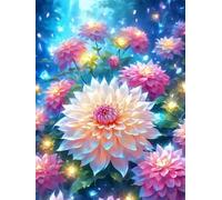 Puzzle de 70 Pièces pour Adultes, Puzzle Adulte 70 Pieces Coloré, Puzzles Difficile Impossible Activité Familiale Parfaite(Pétales de Fantaisie)