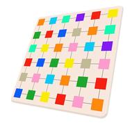 Puzzle de bloc de couleur, Puzzle de bloc de couleur,Jeux de correspondance Jouet éducatif pour l'apprentissage | Jouet interactif pour le tri des couleurs, jouet amusant