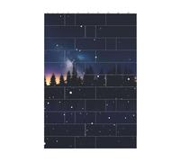 Puzzle de blocs de briques d'art 3D à faire soi-même - Blocs de construction créatifs - Décoration de bureau amusante - Puzzle étoilé - Impression divination - 37 pièces