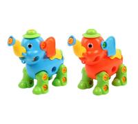 Puzzle De Bricolage, Jouet D'Assemblage Pour Enfants, Modèle D'Animal Mignon, Détachable, Développement De L'Intelligence, Jouet D'Apprentissage Précoce Pour Bébés