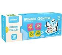 Puzzle de comparaison des nombres de Mideer 20 pièces