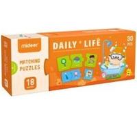 Puzzle de comparaison Mideer Life 30 pièces