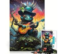 Puzzle de concert Biopunk - 1000 pièces - Avec articulations souples - Un superbe puzzle pour la pensée logique - Idéal comme jeu de loisirs (50 x 75 cm)