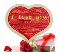 Puzzle de Construction de cœur, Brique de Construction de cœur | Puzzles en Briques - Décoration Romantique, Cadeaux d'anniversaire, de Saint-Valentin, pour Femmes, Hommes, Adultes, Couples